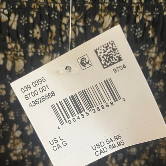 AE Brand New Handkerchief Hem Ruffle Floral Mini Dress - Picture 11 of 12